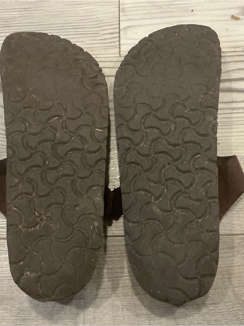 Birkenstock Gizeh mocha oil leather t-strap sandals size 40/9 - Picture 5 of 8